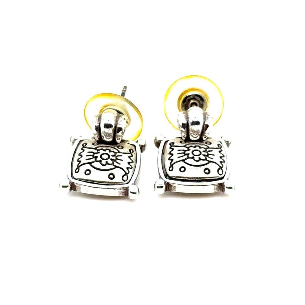 Brighton Square‎ Drop Earrings